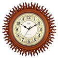 Solar Quartz® 22″ Sun-Themed Designer Wall Clock