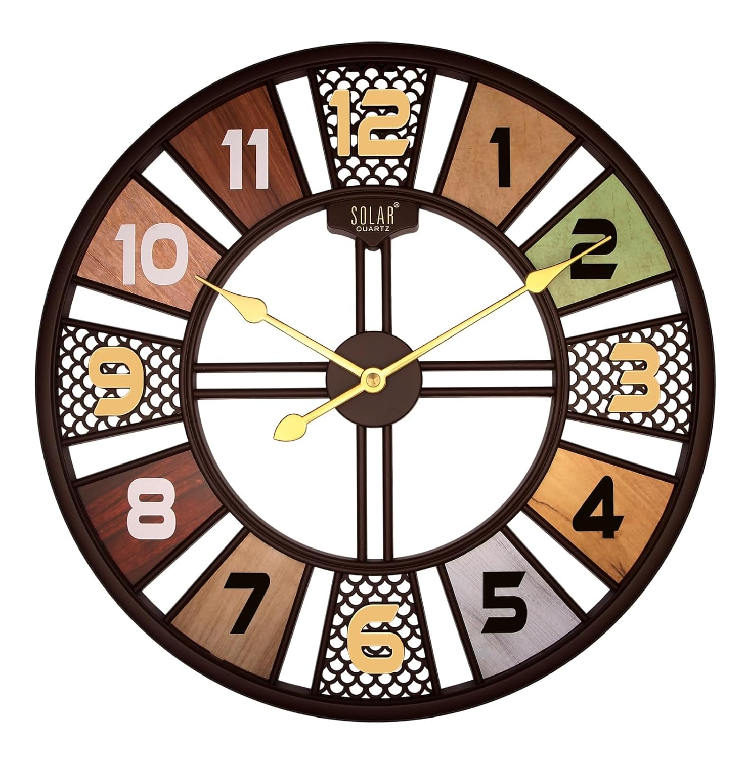 Solar Quartz® 24″ Designer Wall Clock